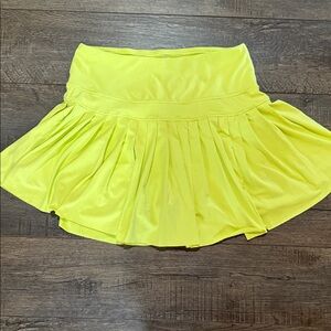 Kyodan Vibrant Yellow Women's Tennis Active Skirt Small